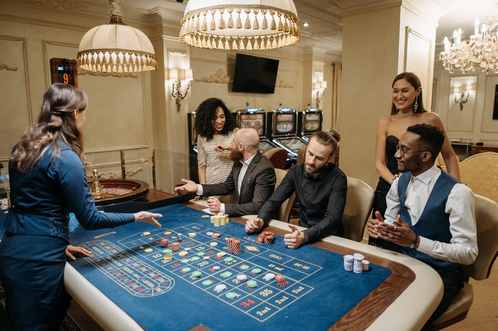 gambling scene